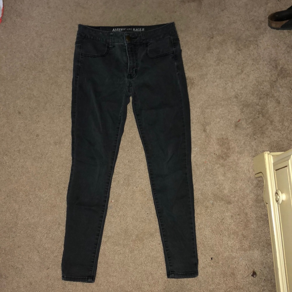 Stretchy jeans (jeggings) (short)